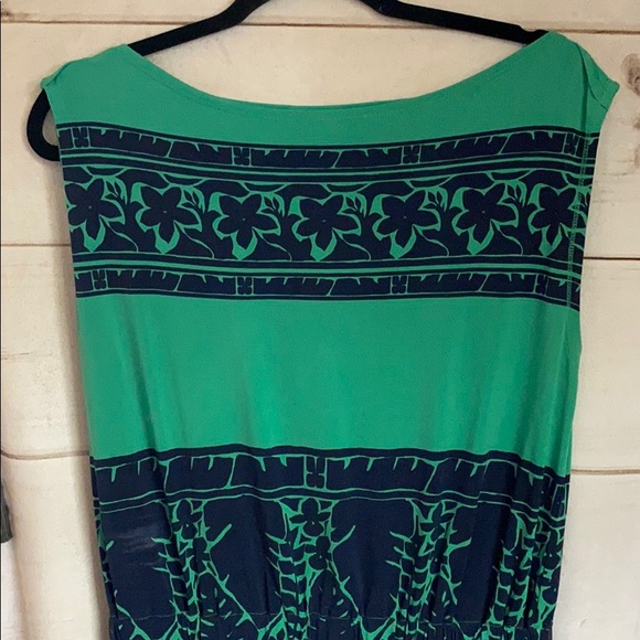 Rachel Rachel Roy; Green & Blue; Midi; Dress; L - Picture 4 of 8